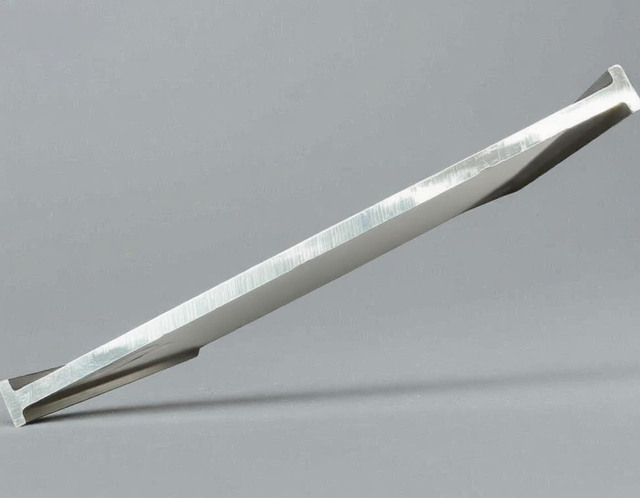 Perfil de aluminio para marcos de soporte.