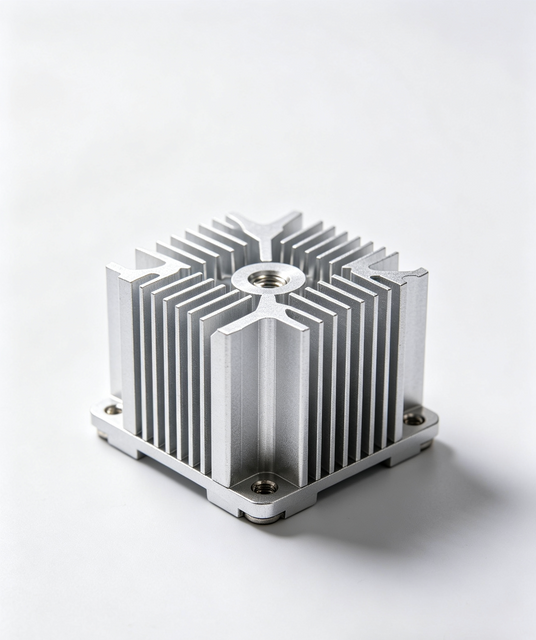 Dissipateur thermique en aluminium extrud&eacute;